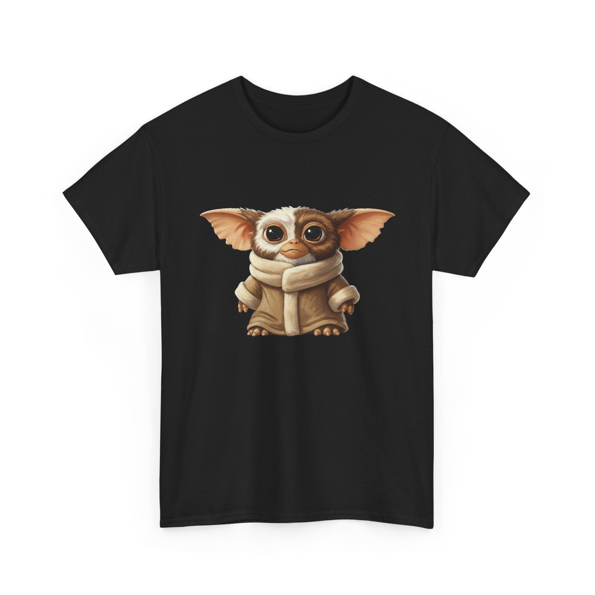 Grogwai Mashup Graphic Tee — Cozy Cute Alien Character T‑Shirt - Gizmo and Grogu all in one!