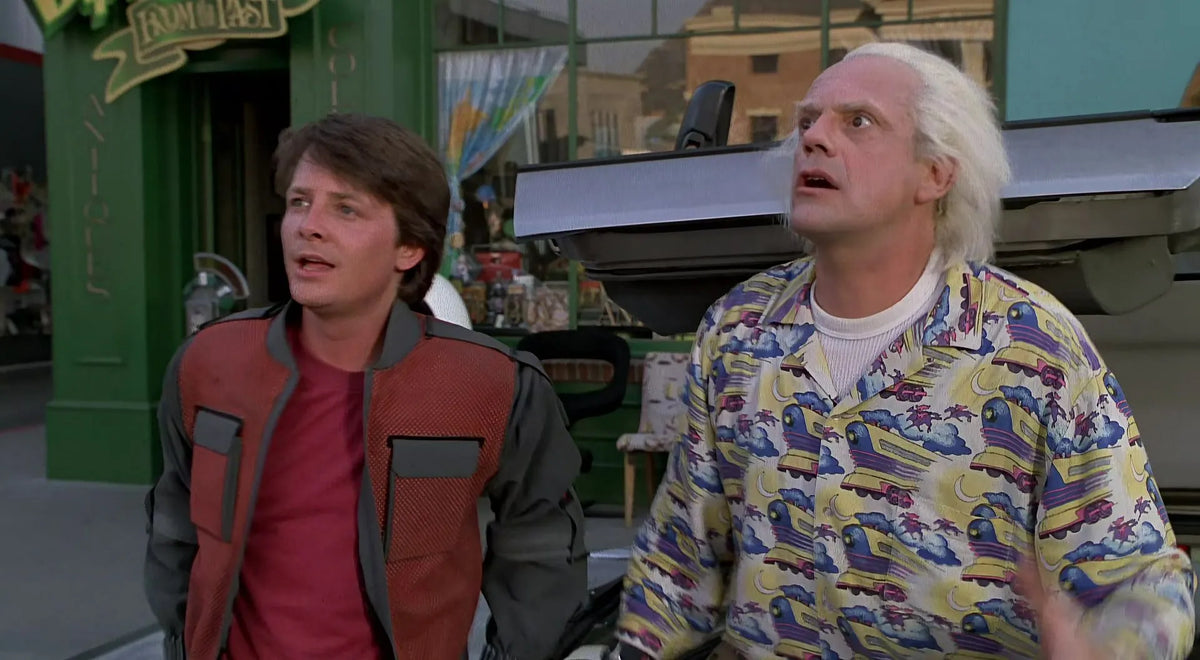 Doc Brown's Train Shirt | Cosplay | Back to the Future Part II